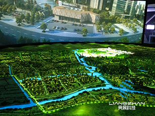 陕西安康大屏沙盘