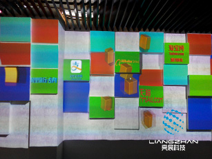 三通道不规则投影