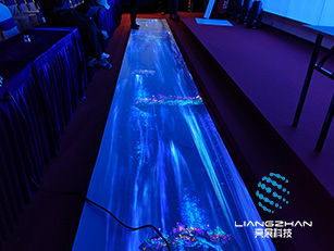 福田展厅地面投影